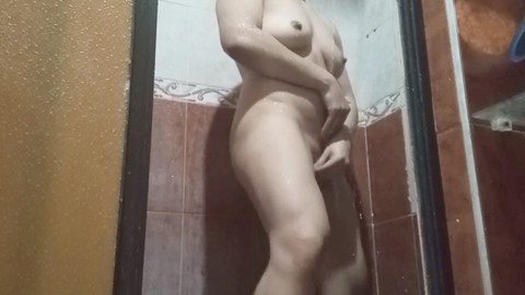 In the shower, bathroom fuck, showering