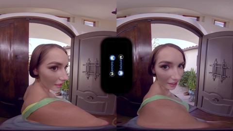 Porno VR con la traviesa adolescente Natalie Porkman que no puede resistirse a tu gran polla