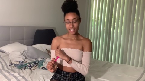 Lightskin, nubile, natural tits