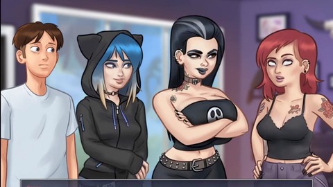 Сексуальный женский голос, аниме, гот-подросток