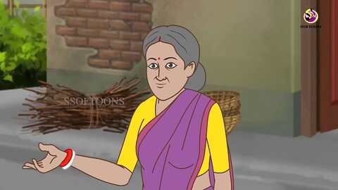 Cartoon-Fantasie mit Creampie mit einem unerfahrenen indischen Mädchen und ihrem Stiefbruder