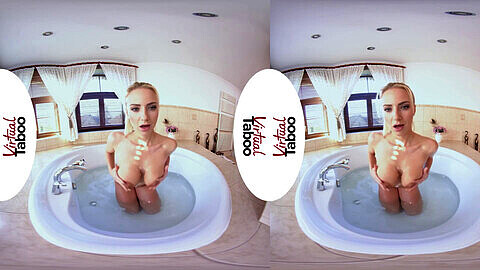 Bathtub, virtual mom, 3d