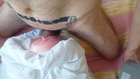 Cum on pussy, hands free cum, her pov