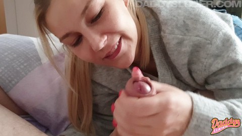 Amateur blowjob, german milf, sucking cock