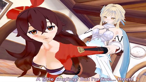 Ember hentai, futanari 3d, teenager