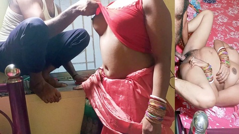 La seductora Bengali Bhabhi tiene su coochie golpeado por el electricista en un ardiente video porno HD en hindi con audio claro en hindi.