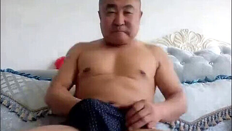 Asian daddy, chinese daddy cam, japanese fat daddy