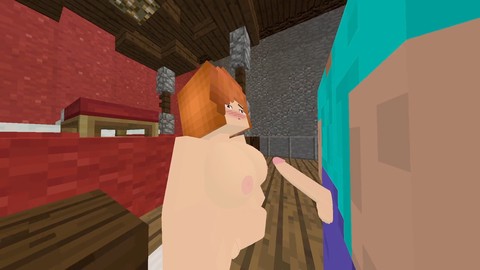 Anime hentai di Minecraft con Xhatihentai e il mod Jenny
