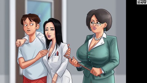 Small boobs, cartoon sex, sex scenes