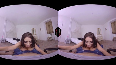 See through vr, 180 vr, real cowgirl vr