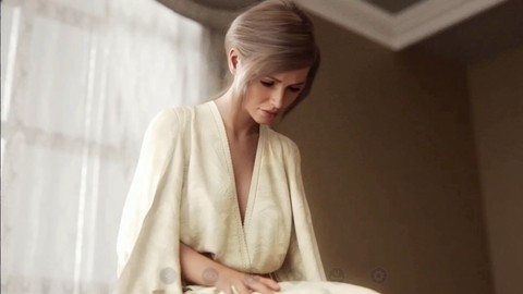 Step-siblings get it on while she indulges in some self-pleasure