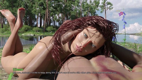 3d sex, ravaged, lake