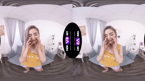 Vr pornos, winzige vr, winziger teenager (18+) sex vr