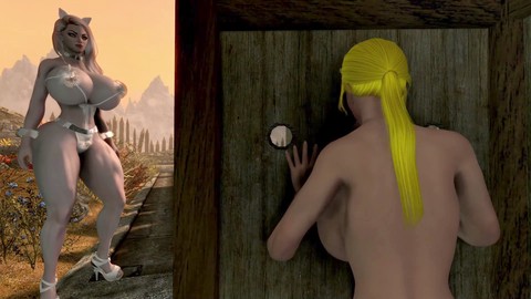 Les fantastiques glory holes d'Andrea : Un conte de Skyrim