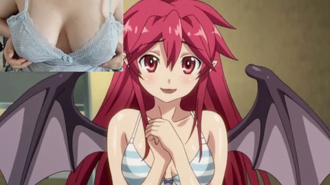 Heiße Succubus in einem Hentai wird in all ihren Löchern gefickt