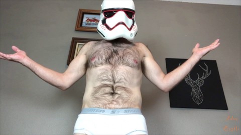 Enorme, stormtrooper, male ass