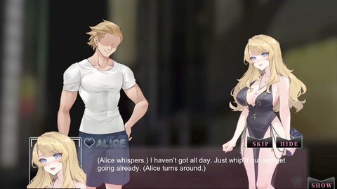 アニメヘンタイ, クリームパイされる, ポルノゲーム