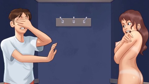 엄마, 애니, 거유