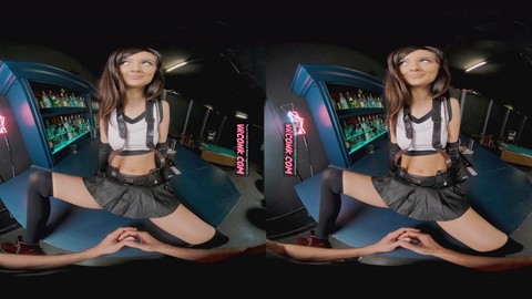 Virtual reality porn parody featuring Tifa Lockhart and Eliza Ibarra