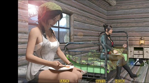 비주얼 노벨, 미시, 만화