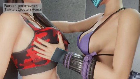 レズ, 3dヘンタイ, ブレンダー